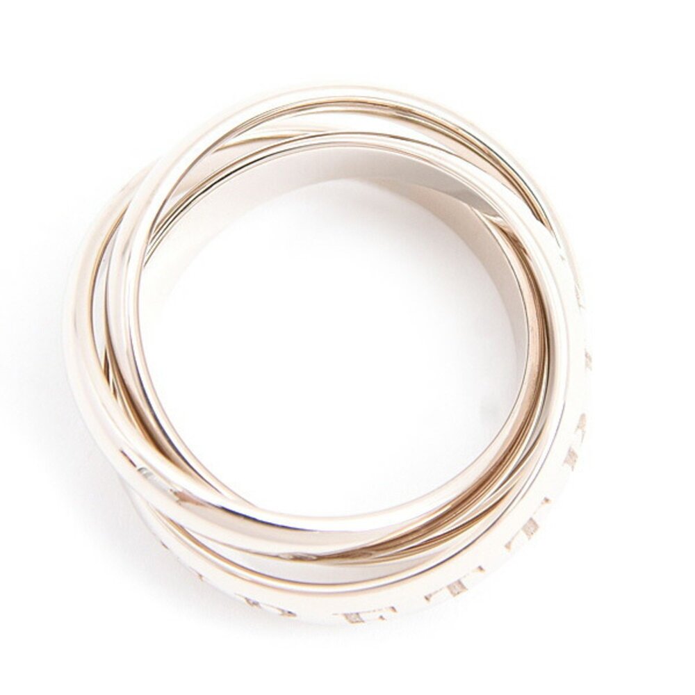Cartier Authentic Silver Trinity Ring - image 2